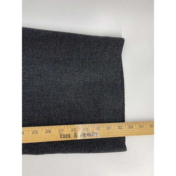 NWT Jones New York Women's Gray Mid Rise Flare Leg Side Zip Dress Pants Size 16 - Picture 11 of 12